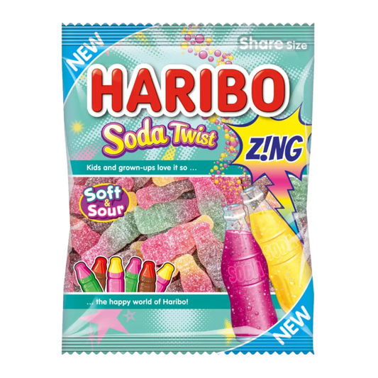 Germany - Haribo Soda Twist Zing