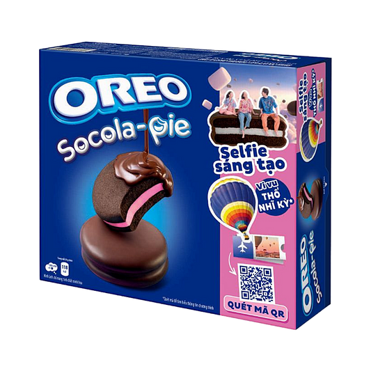 Vietnam – Oreo Chocolate Pie with Strawberry Flavour (336g)