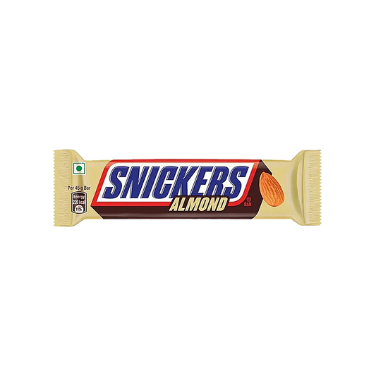 India – Snickers Almond Chocolate Bar (45g)