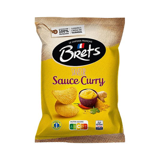 France – Brets Sauce Curry Chips (125g)