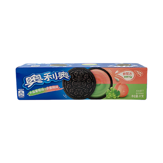 China – Oreo Grape & Peach Sandwich Cookies (97g)