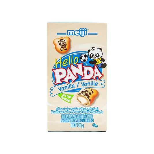 Japan – Meiji Hello Panda Biscuits with Vanilla Flavoured Filling (60g)