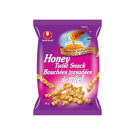 Corée – Biscuits torsadés au miel Nongshim (75 g)