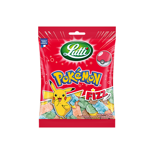 France - Lutti Pokemon Fizz Gummy Candy (100g)