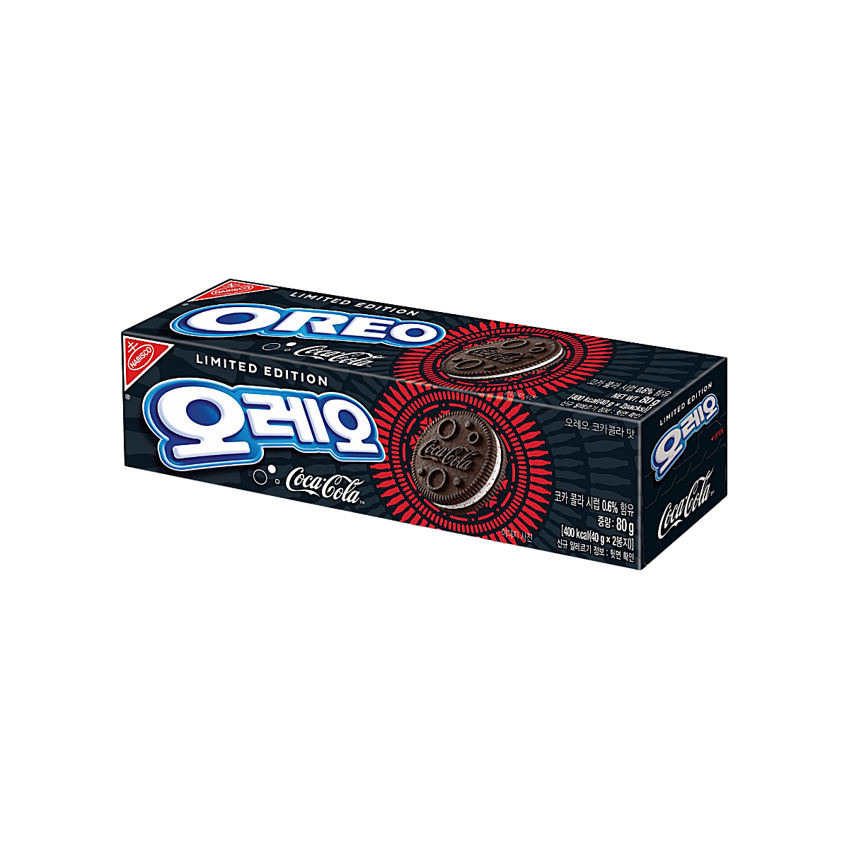 Korea - Oreo x Coca-Cola Cookies with Popping Candy (194g)