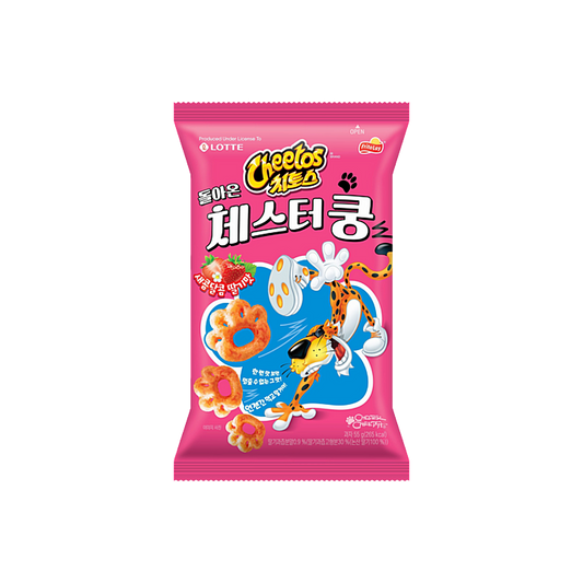 Korea - Cheetos Strawberry Snack Chips (55g)