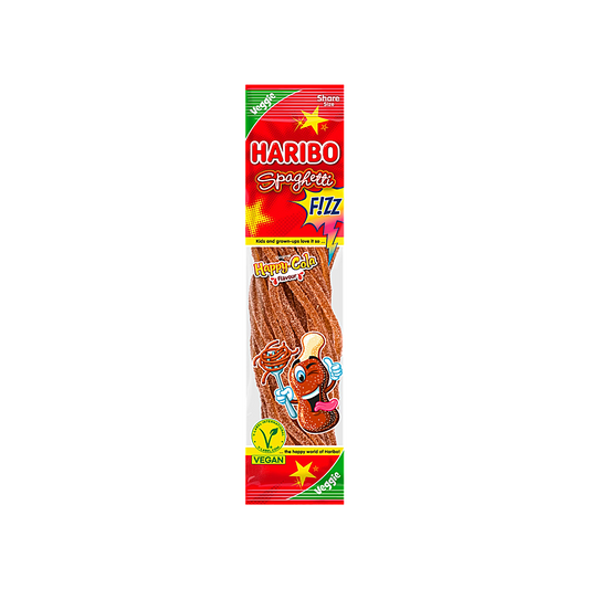 Spain - Haribo Spaghetti Happy Cola Flavour Candy (200g)