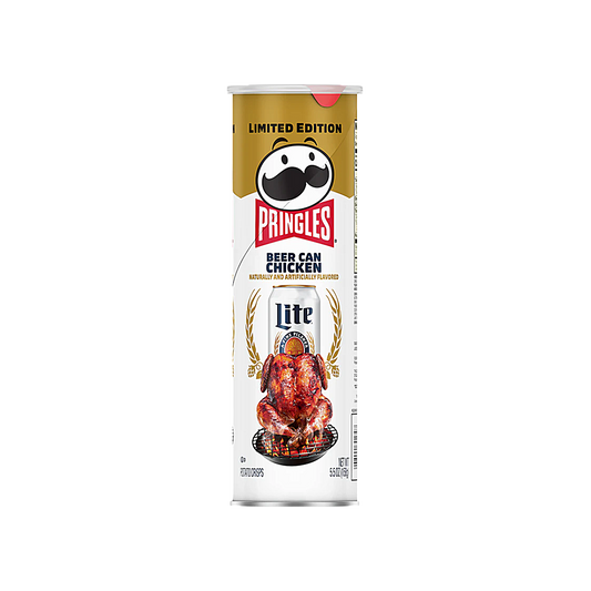 USA - Pringles Beer Can Chicken Chips (158g)