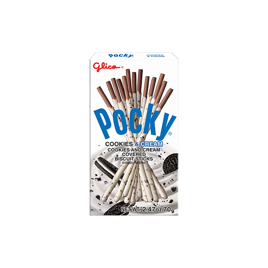 Thailand - Pocky Cookies & Cream Crackers (70g)
