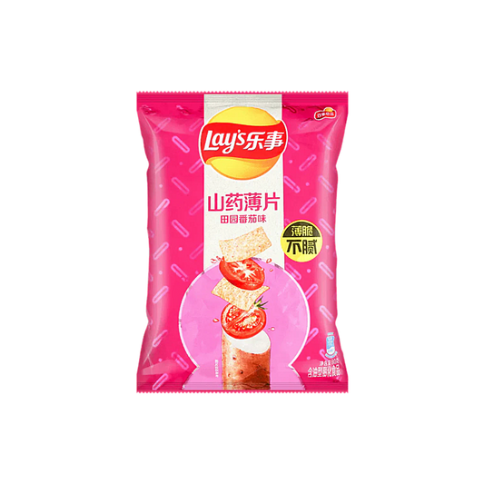 China - Lay’s Yam & Tomato Flavour Chips