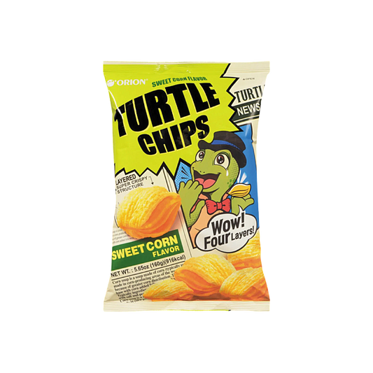 Korea - Turtle Chips Corn Soup Flavour (80g)
