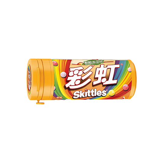 China - Skittles Rainbow Fruit Tea Flavour Chewy Candy Tube (30g)