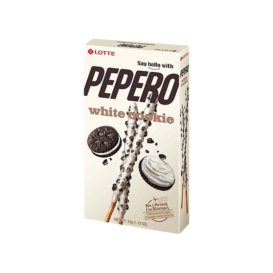 Korea - Pepero White Cookie Biscuit Sticks Snack (32g)