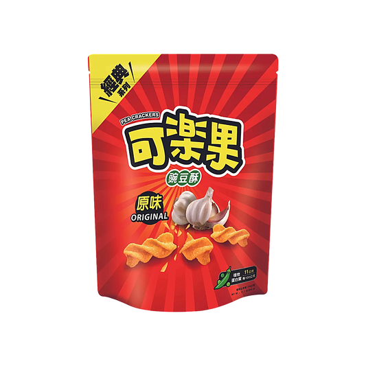 Taiwan - Koloko Pea Crackers Original Snack (72g)