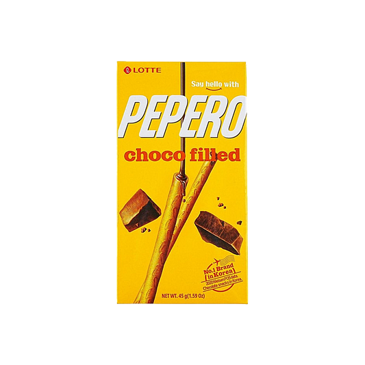 Korea - Pepero Chocolate Filled Biscuit Sticks (45g)