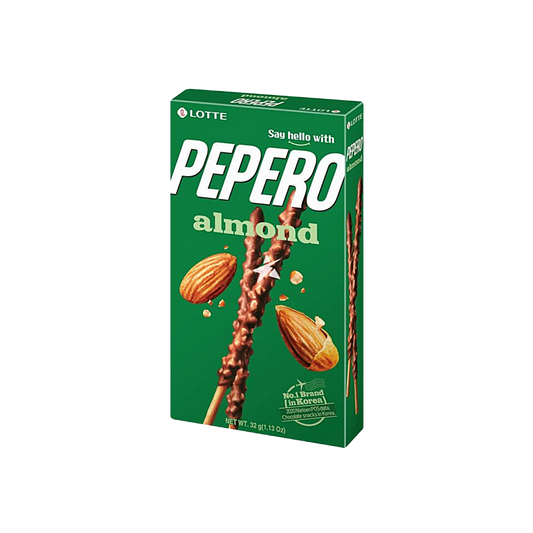 Korea - Pepero Chocolate Almond Biscuit Sticks (32g)