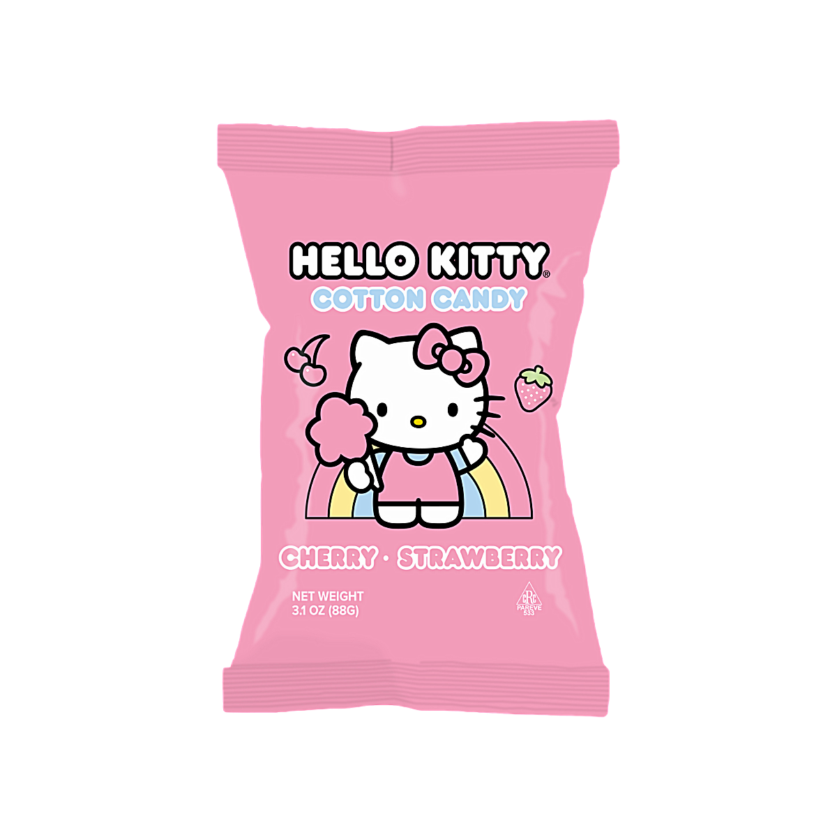 USA - Hello Kitty Cotton Candy Cherry Strawberry Flavour (88g)