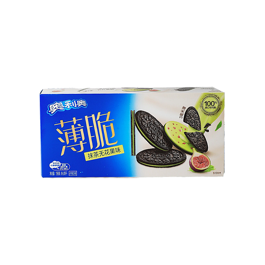 China - Oreo Sandwich Cookies Matcha and Fig Flavour (4 packs, 190g)