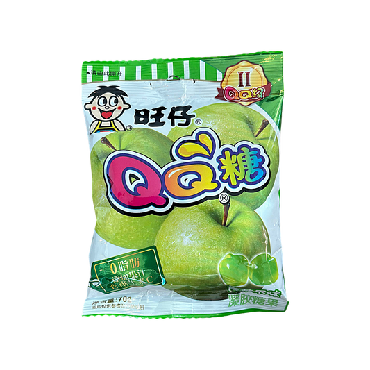 China - QQ Apple Flavour Squishy Candy Fruit Juice Gummy (70g)