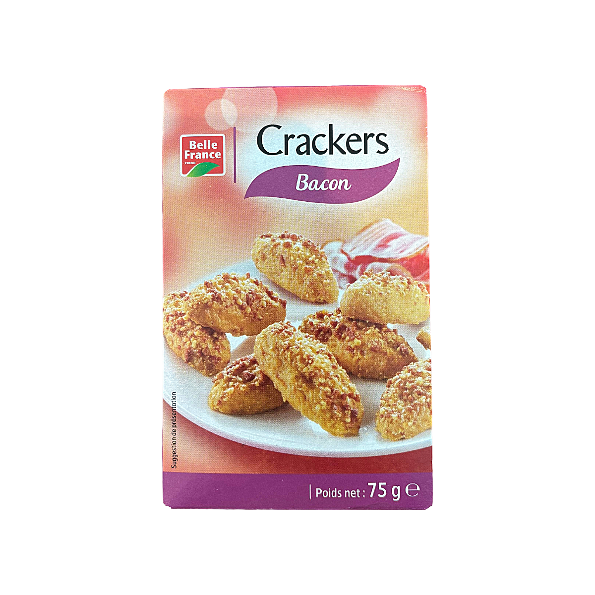 France - Bacon Crackers European Snack (75g)