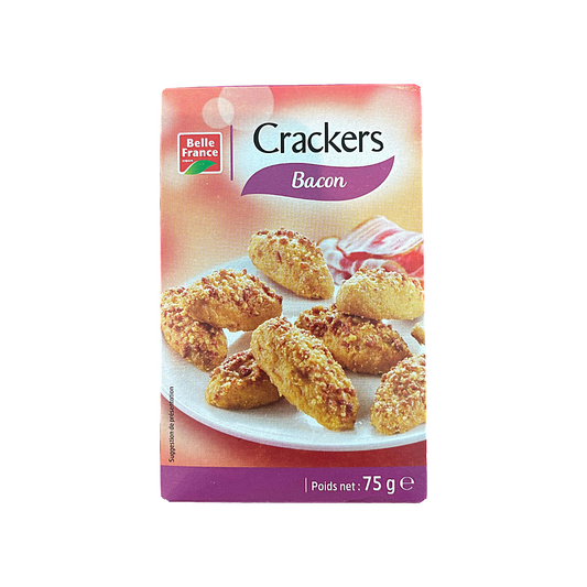 France - Bacon Crackers European Snack (75g)