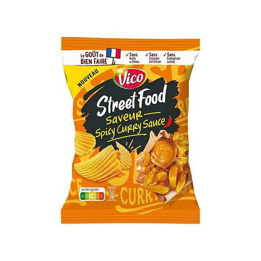 France - Vico Street Food Spicy Curry Sauce Flavour Chips (120g)
