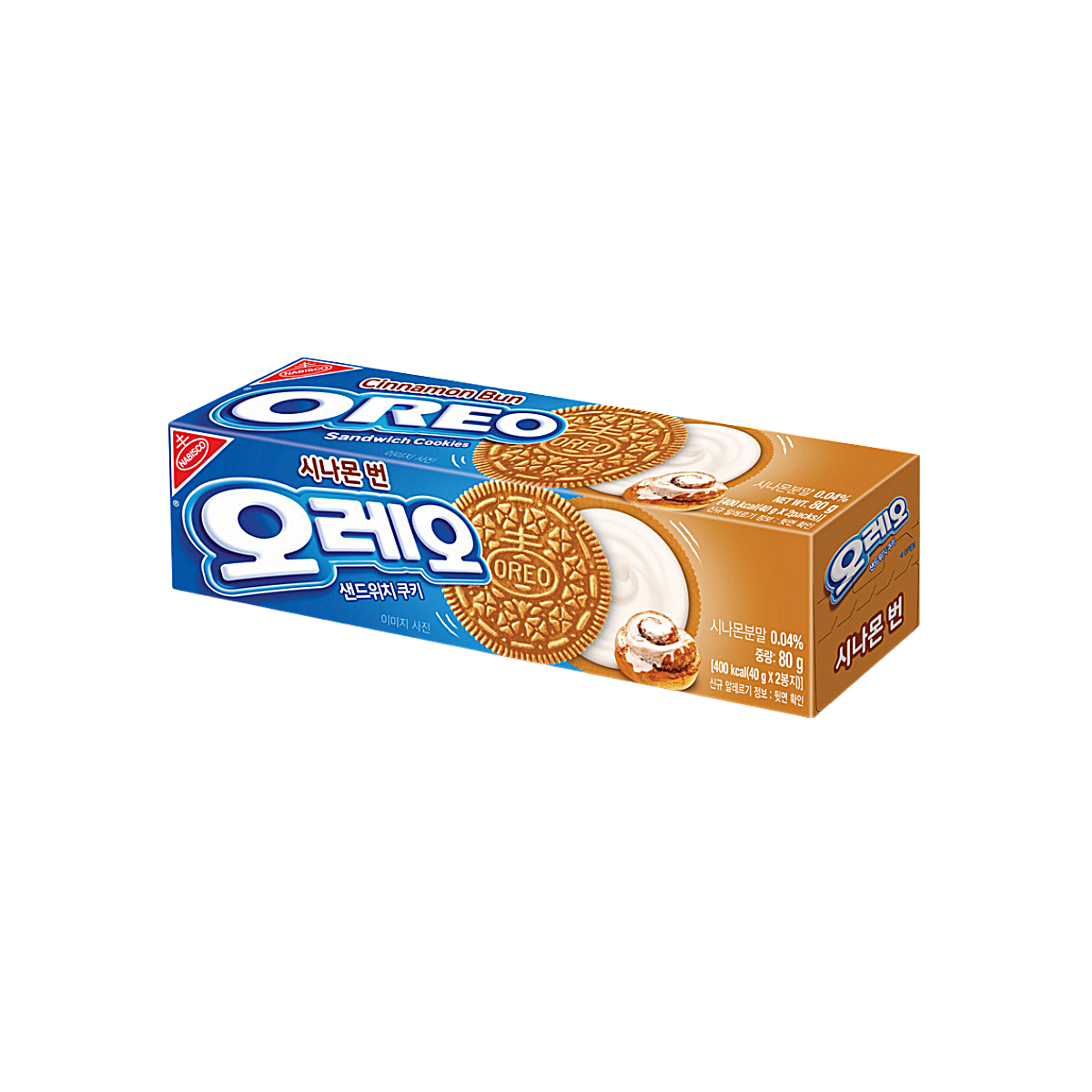 Korea - Oreo Cinnamon Bun Cookies (80g)