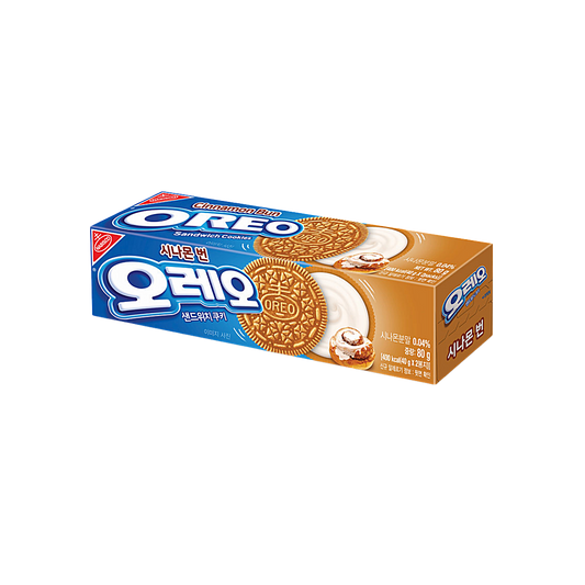 Korea - Oreo Cinnamon Bun Cookies (80g)