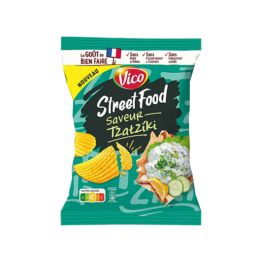 France - Street Food Tzatziki Flavour Chips (120g)