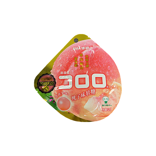 Japan - Mikakuto Cororo Peach Fruit Gummies Candy (52g)