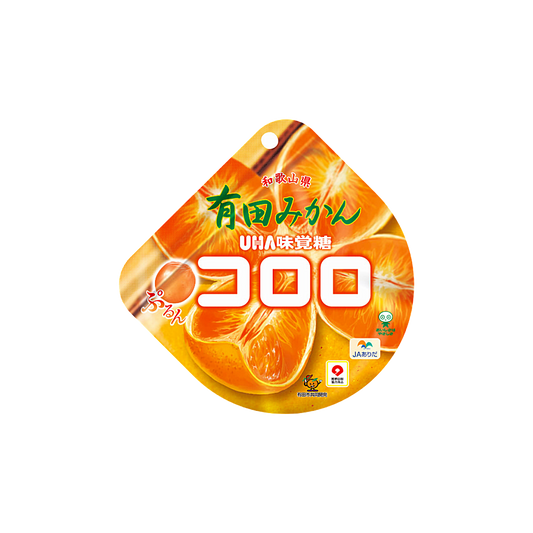 Japan - Mikakuto Cororo Orange Fruit Gummies Candy (48g)