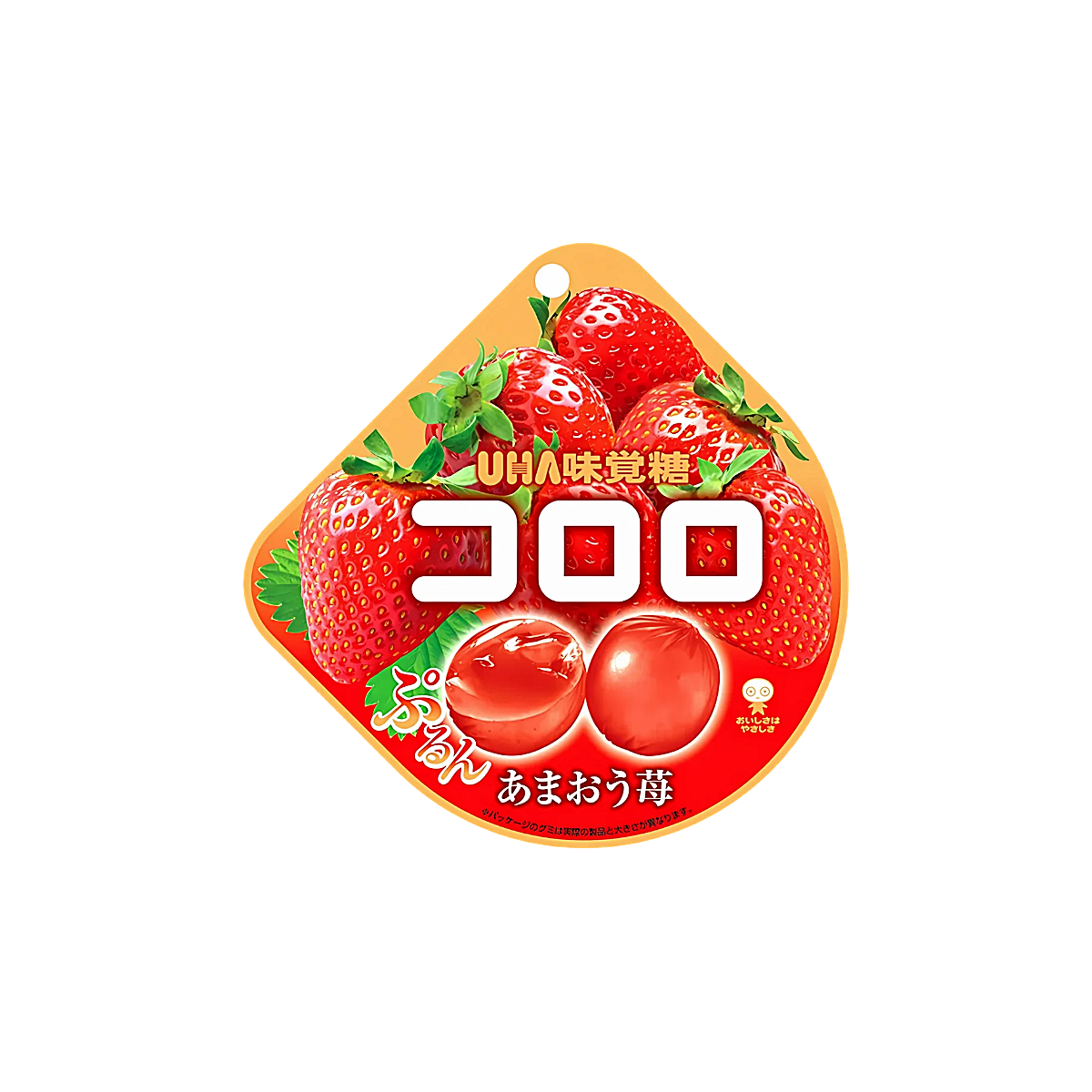 Japan - Mikakuto Cororo Strawberry Fruit Gummies Candy (52g)