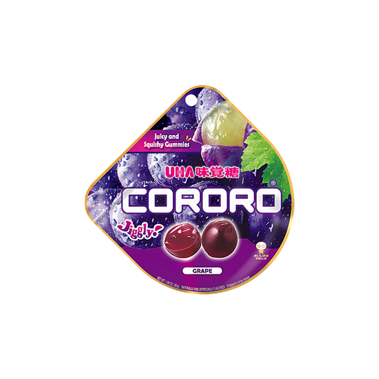 Japan - Mikakuto Cororo Grape Fruit Gummies Candy (40g)