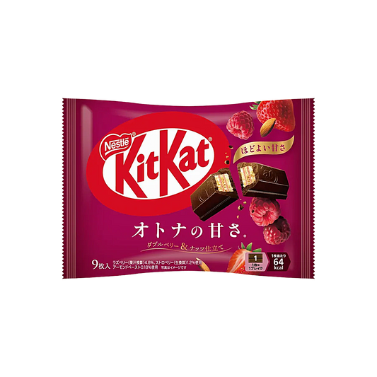 Japan - Kit Kat Double Berry Nuts Chocolate Wafer (9 minis, 100g)