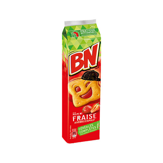 France - BN Strawberry Cream Sandwich Cookies (285g)