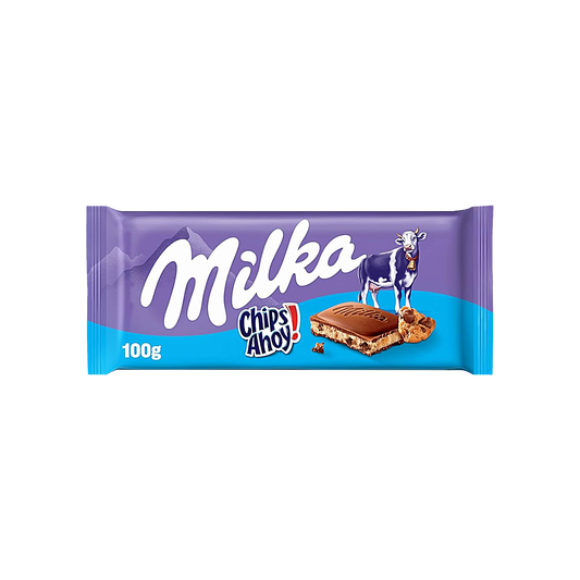 Romania - Milka x Chips Ahoy! Chocolate with Chips Ahoy Pieces (100g)