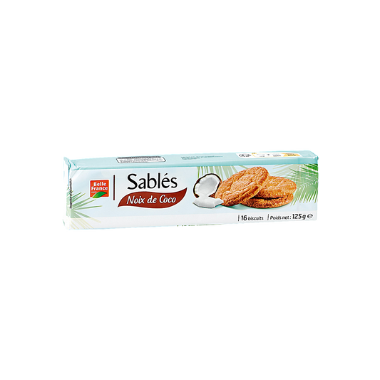 France - Sable Coconut Flavour European Cookies (125g)