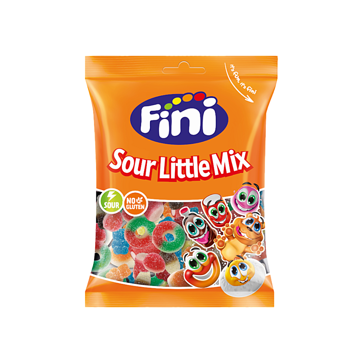 Spain - Fini Sour Little Mix Halal Candy (90g)