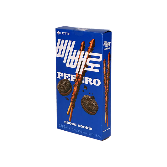 Korea - Pepero Chocolate Cookie Biscuit Sticks Snack (32g)