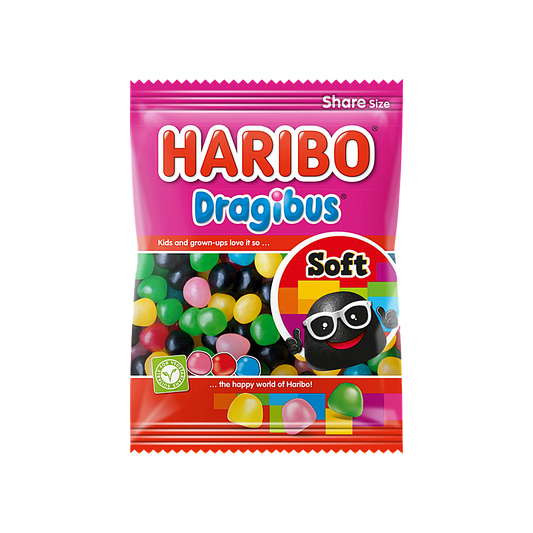France - Haribo Dragibus European Soft Candy (120g)