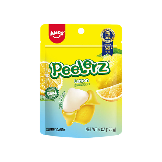 China - Peelerz Lemon Flavour Gummy Candy (170g)