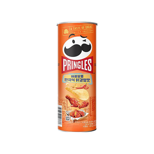 Korea - Pringles Sweet & Spicy Korean Fried Chicken Flavour Chips (100g)