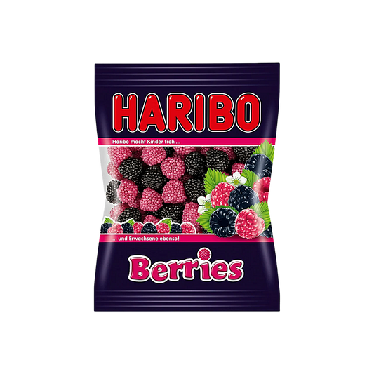France - Haribo Berries Fruit Flavour Candy (100g)
