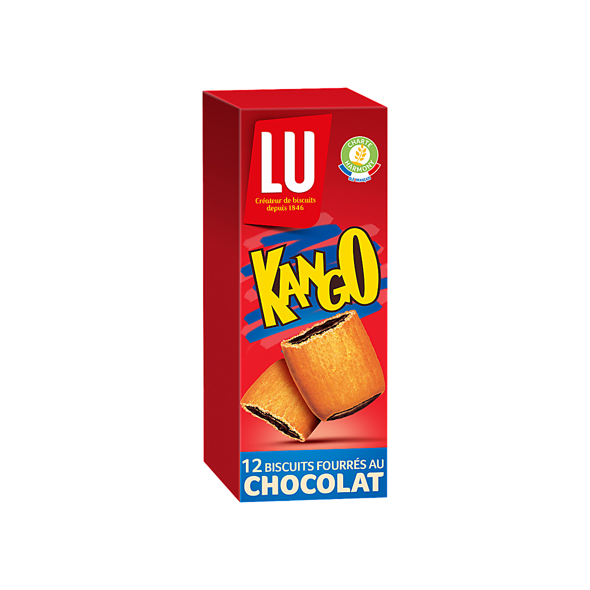 France - LU Kango Biscuit Choclate Cookies (225g)