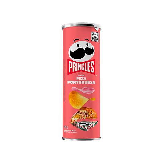 Brazil - Pringles Pizza Portuguesa Flavour Rare Chips (105g)