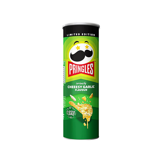 Korea - Pringles Seriously Rich Cheesy Garlic Chips (100g)
