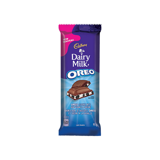 Egypt - Cadbury x Oreo Dairy Milk Chocolate Bar (95g)