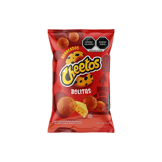 Mexico - Cheetos Bolitas Cheese Puff Balls (46g)