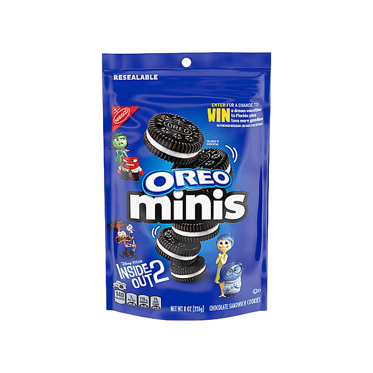 Canada - Oreo x Disney Inside Out 2 Mini Cookies Snack (200g)