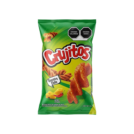 Mexico - Crujitos Chips Cheese and Chili Corn Snacks (40g)